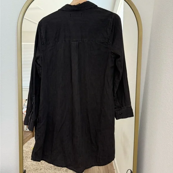 Madewell Denim Puff-Sleeve Shirtdress in Kelsey Wash size medium - Picture 4 of 4